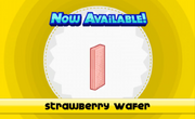 Unlocking strawberry wafer