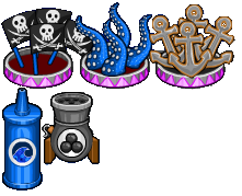 Pirate bash toppings