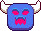 Blue troll face