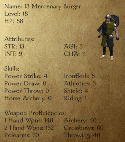 I3 Mercenary Burger