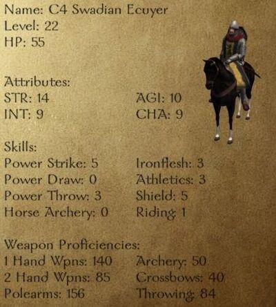 C4 Swadian Ecuyer