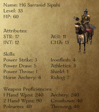 H6 Sarranid Sipahi