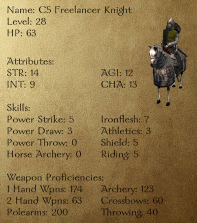 C5 Freelancer Knight