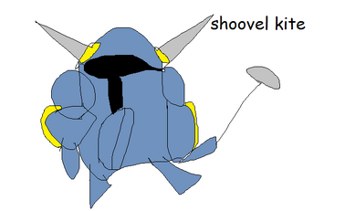 Shoovel kite