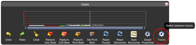 Tracks Undo Menu