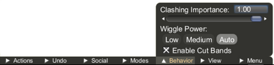 BehaviorMenu