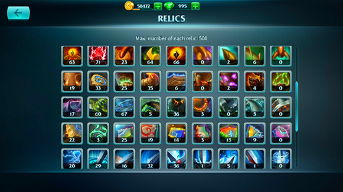 Relics middle