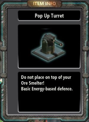 Pop Up Turret