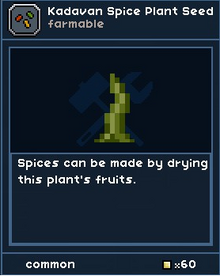 Kadavan Spice Plant Seed