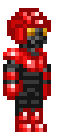 Crimson brave set