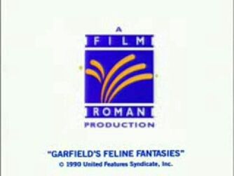 Film Roman logo 1990 - Garfield's Feline Fantasies Variant