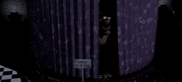Archivo:FNaF - Pirate Cove (Foxy saliendo).png