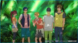 Gou-Haruka-Makoto-Nagisa-Rei 1