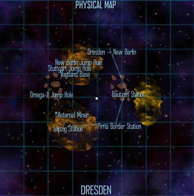 Dresden map