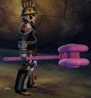 Balloon Hammer held