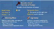 Brawler's Anvil Hammer of Sweeps item