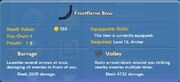 Frostflame Bow item