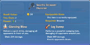 Spunky Scrapper Hammer item