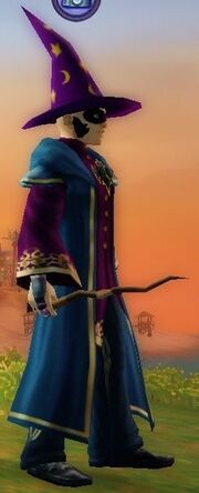 Student Wizard Wand held