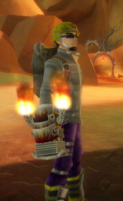 Medic's Power Fist held