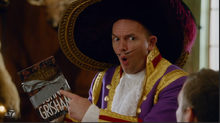 Captain BOOK not HOOK
