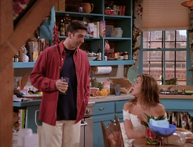 File:Rachel & Ross in the Apartment (1x01).png