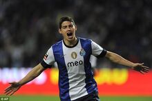 James Rodriguez atuando no Porto Fc