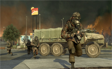 Russian troops in Helsinki