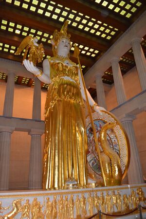 Statue-of-Athena-closeup-Nashville-Parthenon