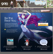 Gaiaonline homepage 2008