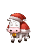 Santa cow