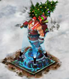 Santa Sculpture