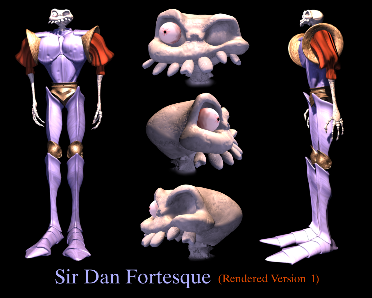 Sir Daniel Fortesque Minecraft Skin