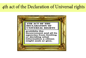 4th act of the Declaration of Universal rights