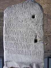 200px-Rome Colosseum inscription 2