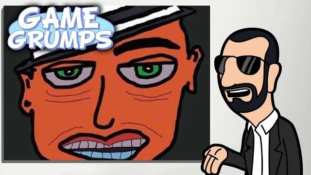 Ringo Starr Microsoft Paint Art