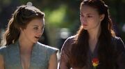 Sansa Margaery Bear and Maiden Fair.jpg