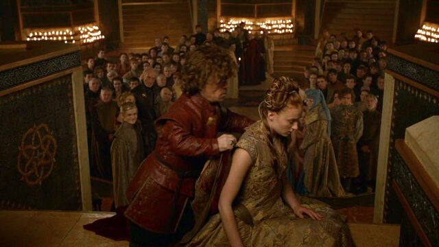 File:308 Tyrion cloaking Sansa.jpg