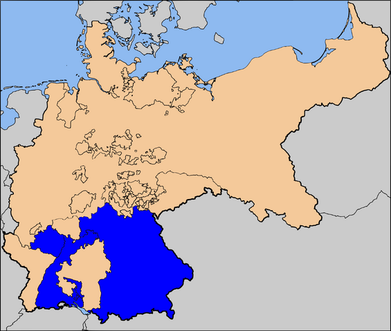 File:Bavarian-Württemberg Unification Map.png