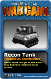 GLWG trading card lighttank