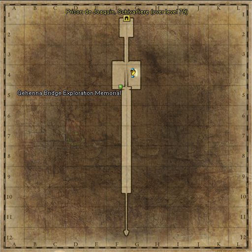 ZoneMap - Prison de Joaquin Gehenna Bridge
