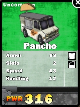 Pancho card