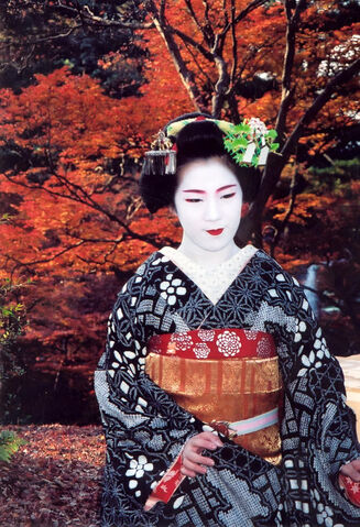 File:Kyoto geisha fall.jpg