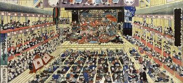1280px-Odori Keiyō Edo-e no sakae by Toyokuni III