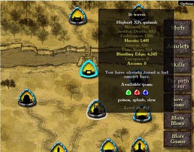 Level 13 on map