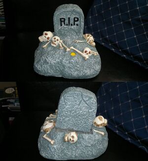 Halloween Cemetary Scene