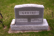 Grothe-Roger tombstone