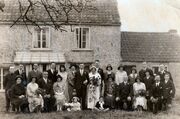 Wedding of Edward Baglin and Florence jenner at The Haven (parents home of bride) 1931