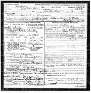 Thompson-Edward 1935 death