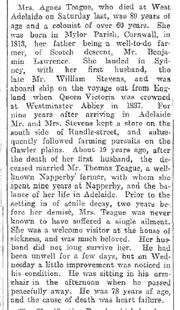 Thomas teague death notice